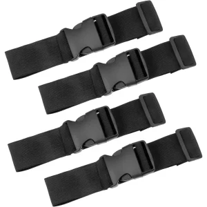 1/4pcs Luggage Strap Suitcase Belt with Buckle Label, 2x78" 2Mx5cm Adjustable PP Travel Bag Packing Accessory