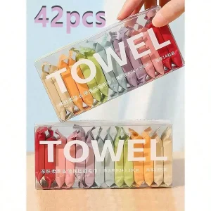 14pcs/box Disposable Washcloth Portable Travel Towel